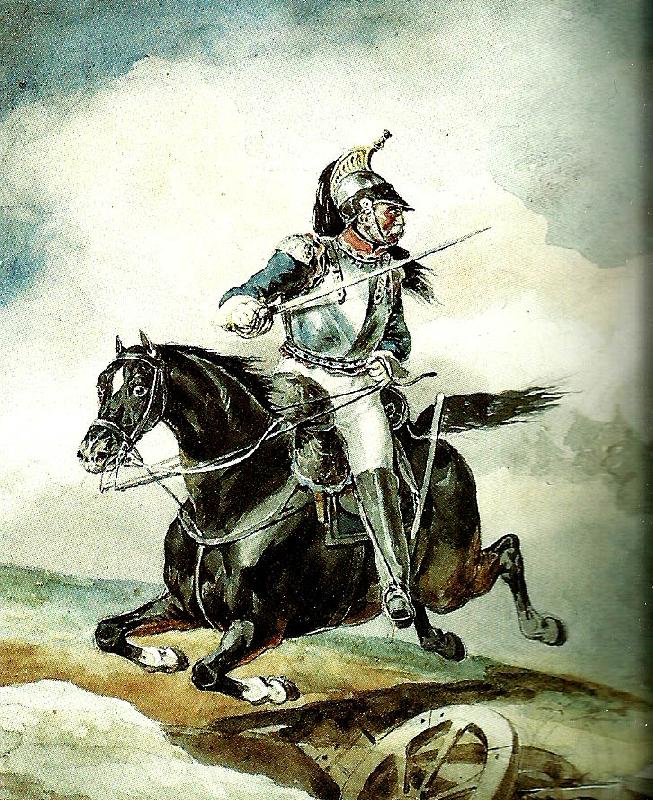 charles emile callande cuirassier au galop